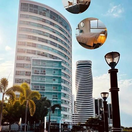 Apartamento Vista Al Rio Puerto Santana Riverfront 1 Guayaquil Exteriör bild