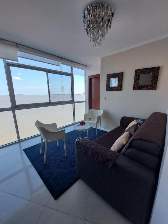 Apartamento Vista Al Rio Puerto Santana Riverfront 1 Guayaquil Exteriör bild